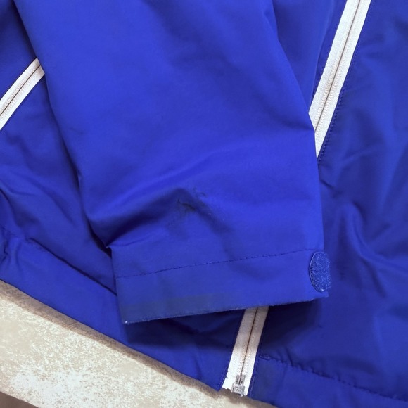 Helly Hansen Helly Tech Hooded Rain Jacket Mens Large Blue Waterproof Shell - Picture 3 of 11